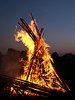 Alle Jahre wieder: Johannisfeuer in Hardt, organisiert vom Stammtisch Feichta Stiefl